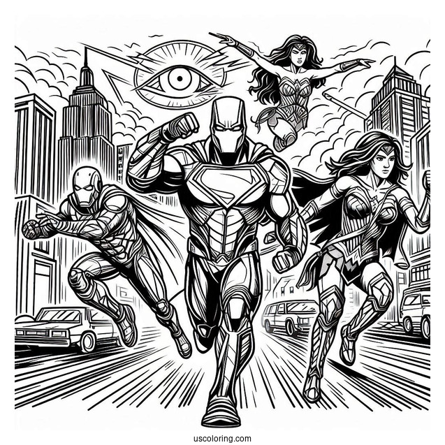 Detailed Vision Coloring Sheet