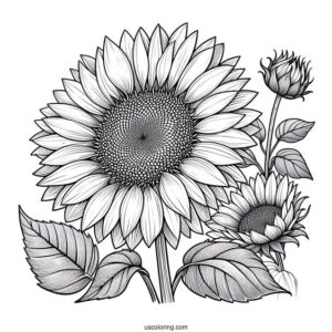 Big Petal Sunflower