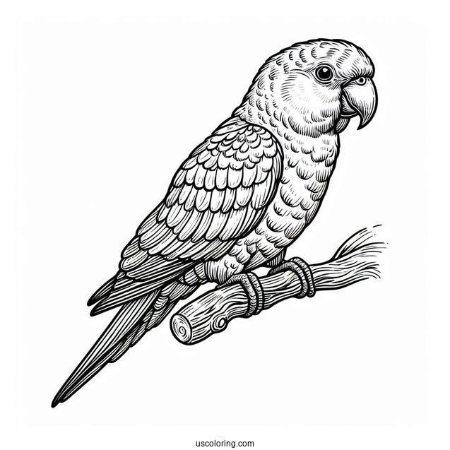 Senegal Parrot To Color