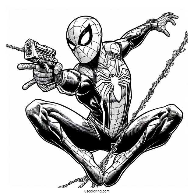 Spider-Verse Spider-Man With Web Shooter
