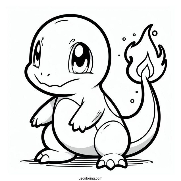 Adorable Charmander Pokemon