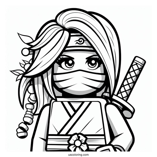 Female Lego Ninja