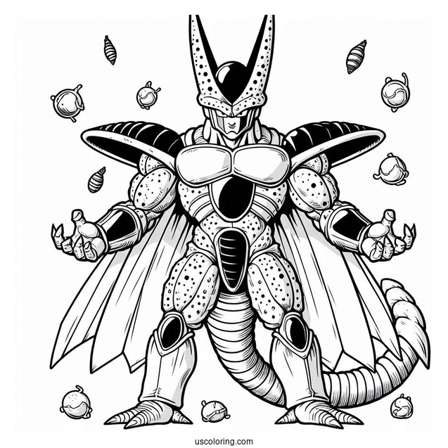 Cell Villain From Dragon Ball Z