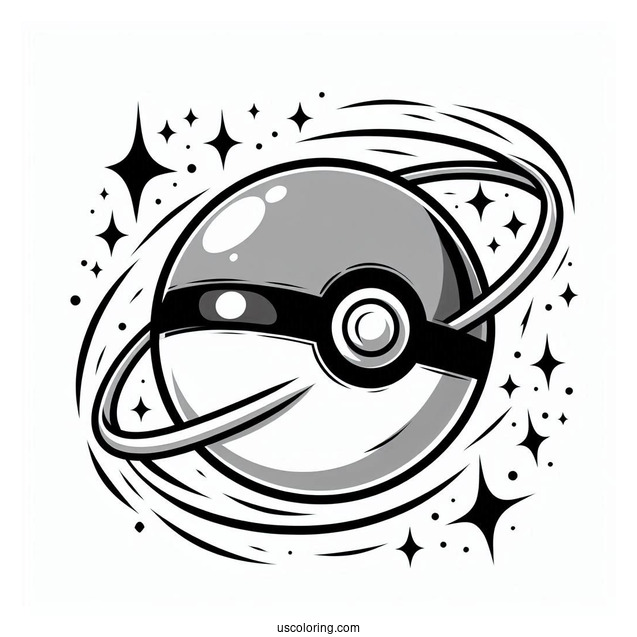 Normal Pokéball Coloring Page With Ultra Ball And Great Ball