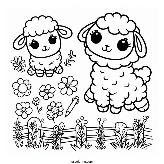 Easy Baby Sheet To Color For Kids