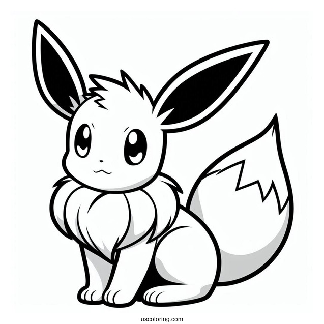 Eevee Pokemon To Color