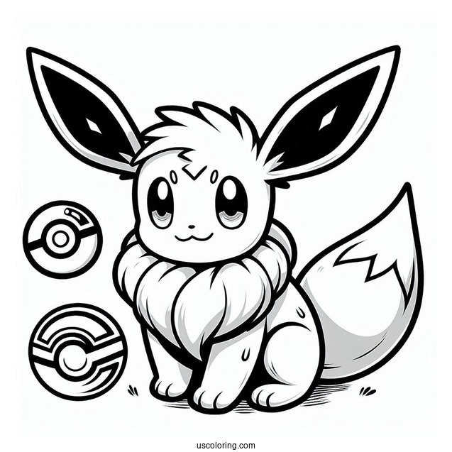 Eevee Pokemon With Badges