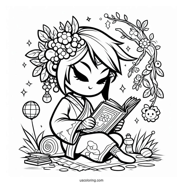 Willow Brawl Stars Coloring Page For Kids