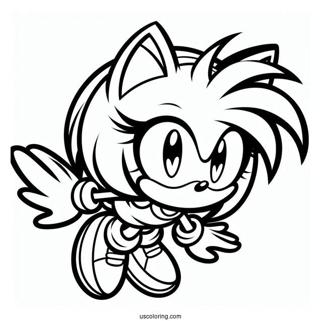 Amy Rose Outline For Preschoolers