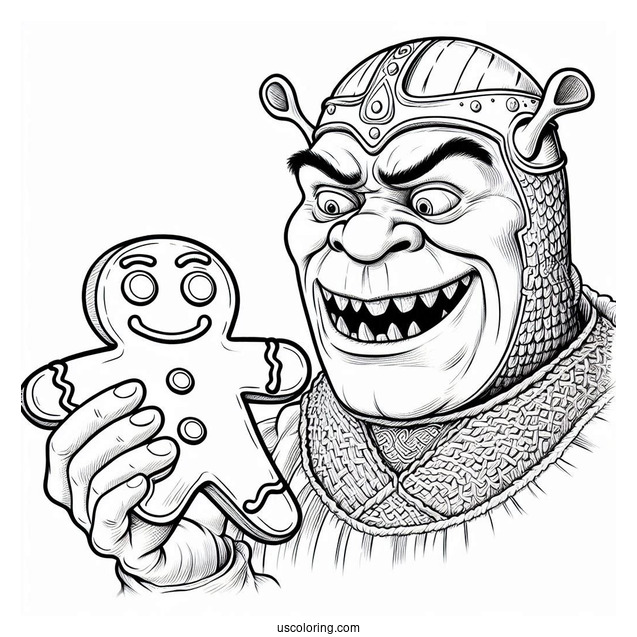 Lord Farguaad Tormenting Gingerbread Man