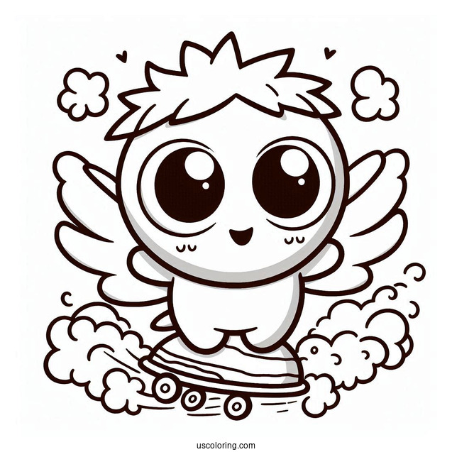 Cute Butters Stotch Alter Ego South Park Coloring Page