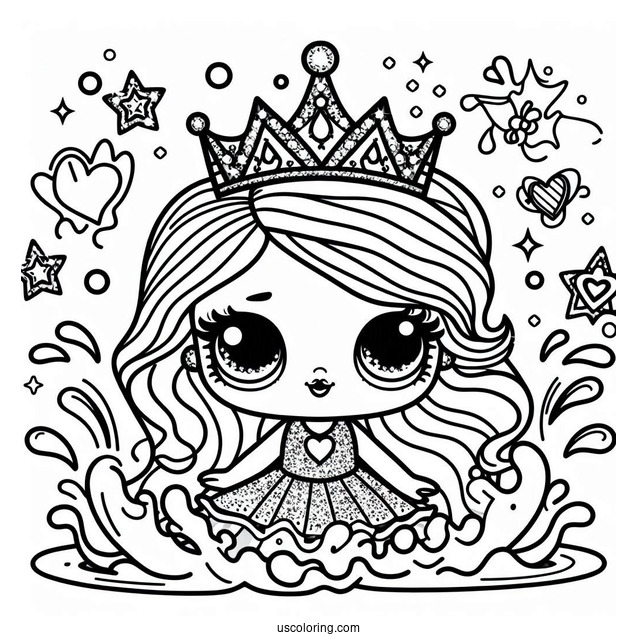 Splash Queen From Glitterati Club