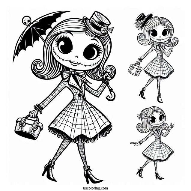 Miss Mindy Mayor Coloring Page