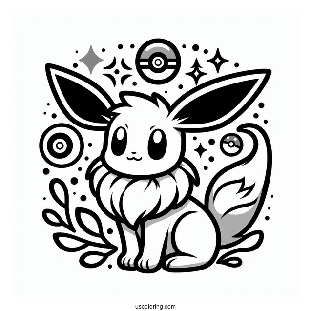 Eevee Pokemon With Badges