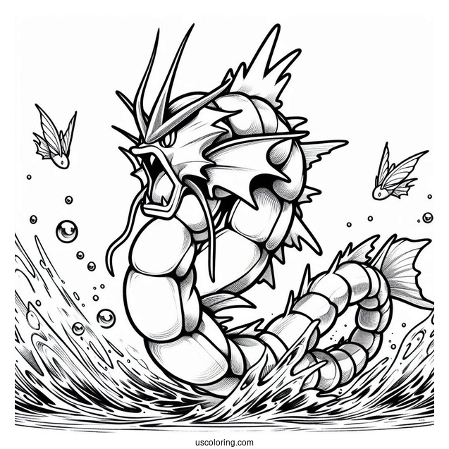 Gyarados In Attack Mode
