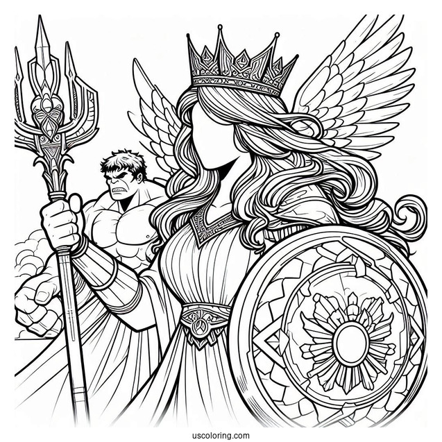 Hulkbuster Coloring Page For Kids