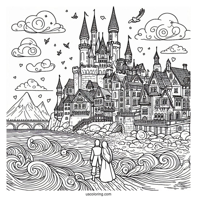 Simple Outline Of Eugene To Color