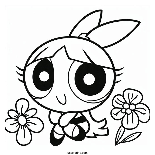 Buttercup Coloring Page For Kids
