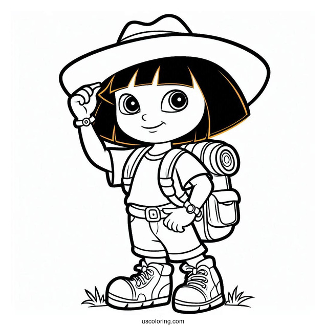 Coloring Page Of Diego