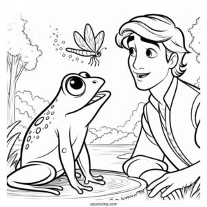Frog Prince Naveen Talking To Ray Firefly
