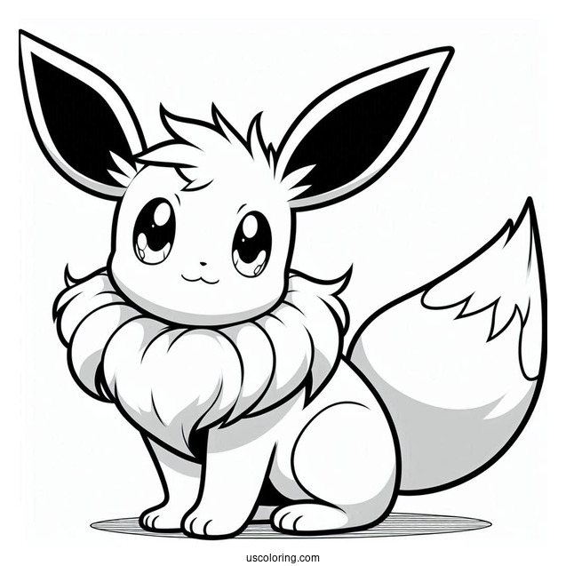 Eevee Pokemon To Color