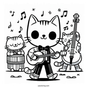 Pete The Cat In a Band