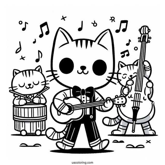 Pete The Cat In a Band