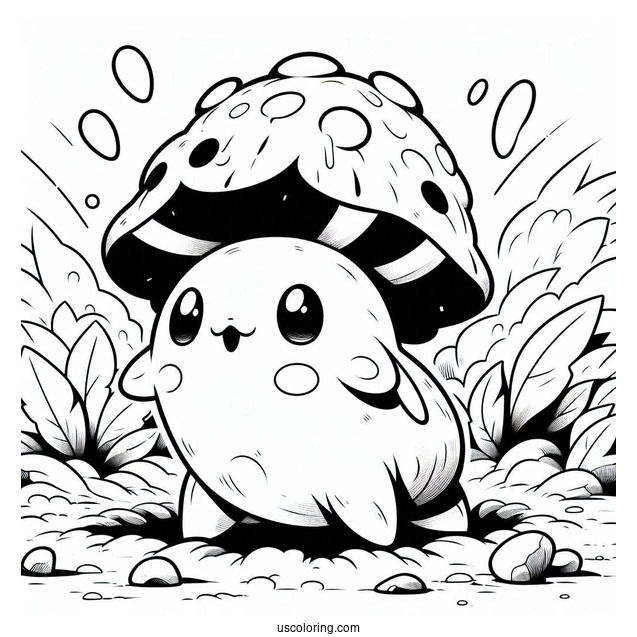 Dugtrio Emerging From Ground