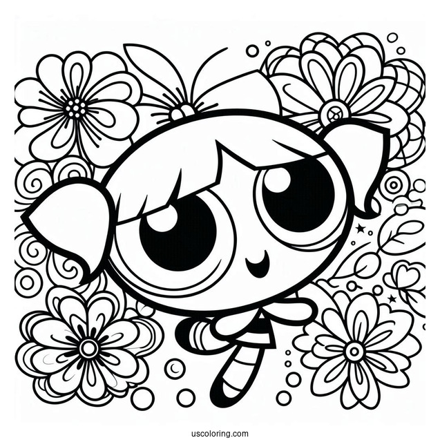 Buttercup Coloring Page For Kids