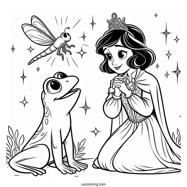 Frog Prince Naveen Talking To Ray Firefly