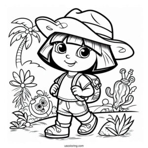 Coloring Page Of Diego