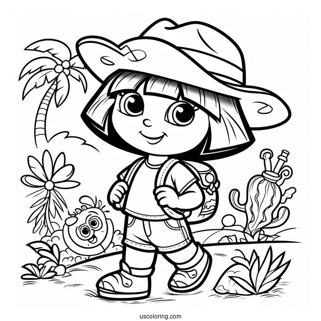 Coloring Page Of Diego