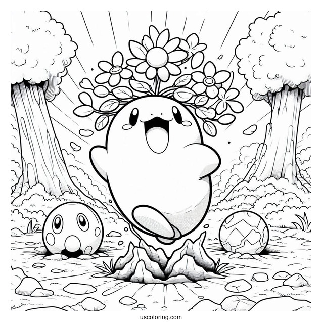 Dugtrio Emerging From Ground