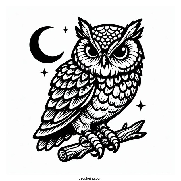 Plump Looking Own With Sharp Claws