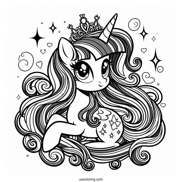 Princess Twilight Sparkle With Equestria Girls Version