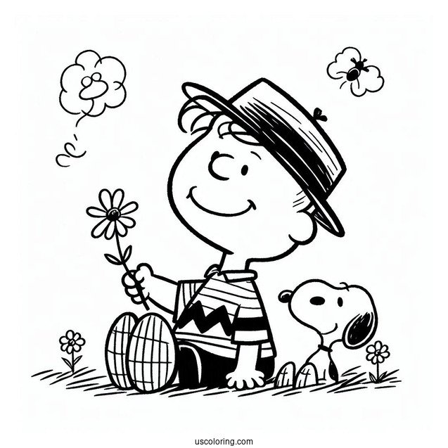 Coloring Page Of Linus