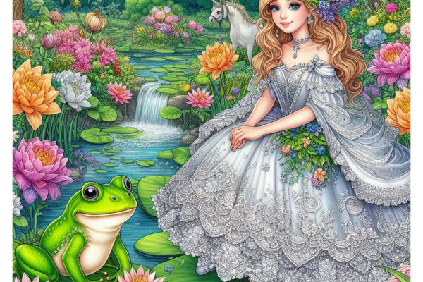 Princess And The Frog Coloring Pages feature image