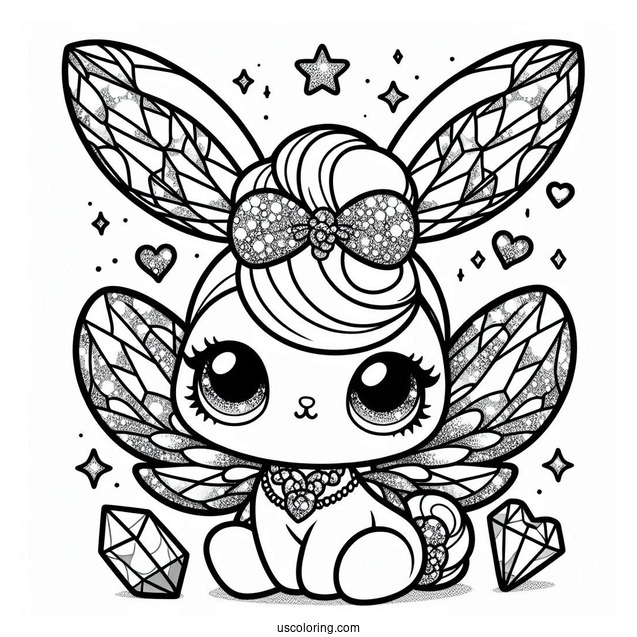 Crystal Bunny From Glitterati Club