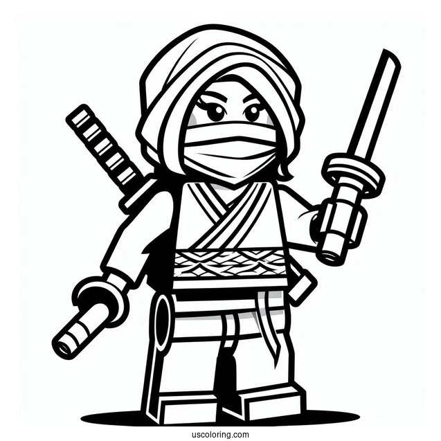 Female Lego Ninja
