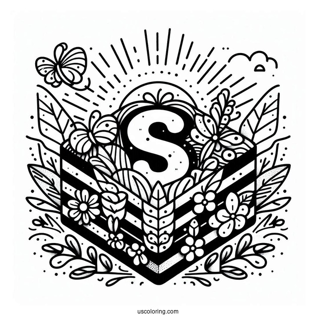 Easy Numberblocks Coloring Page 19