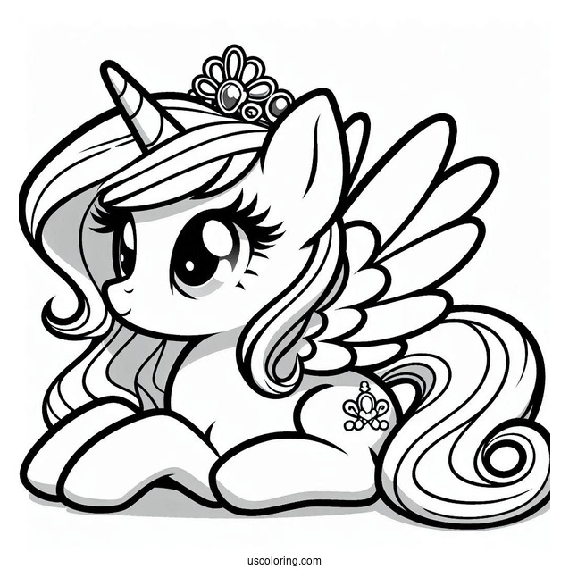 Baby Princess Dash With Wings