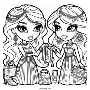 Yasmin And Raya Jewelry Shopping