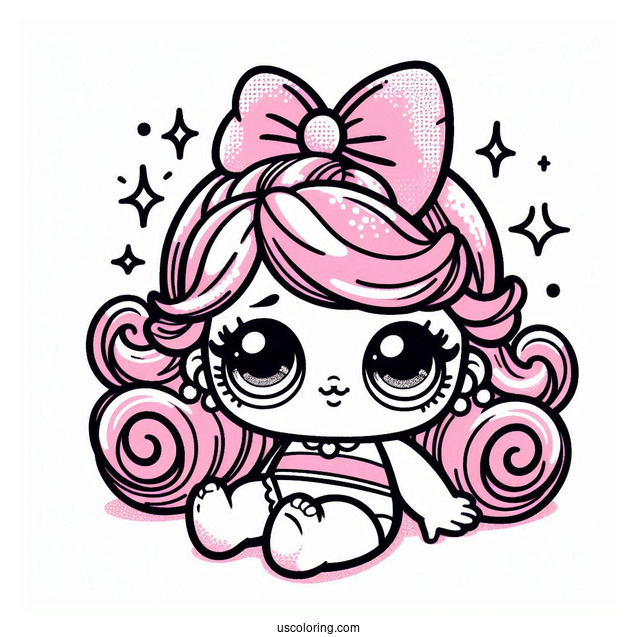 Pink Baby From Retro Club