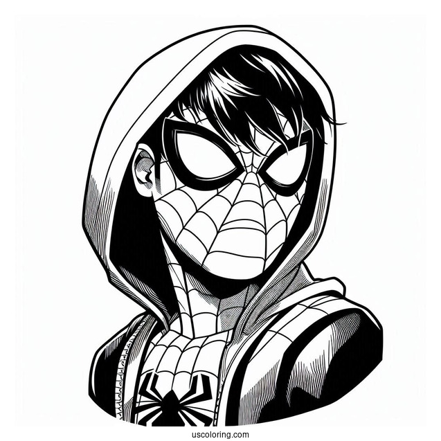 Easy Spider-Man Coloring For Kids(1)