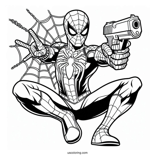 Spider-Verse Spider-Man With Web Shooter
