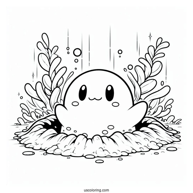 Dugtrio Emerging From Ground