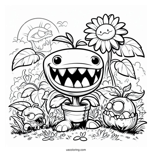 Chomper Vs Plants Vs Zombies