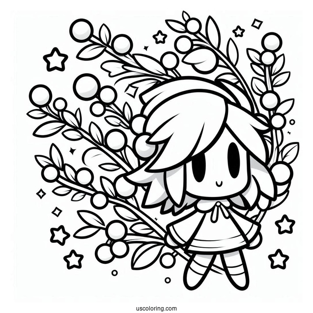 Willow Brawl Stars Coloring Page For Kids