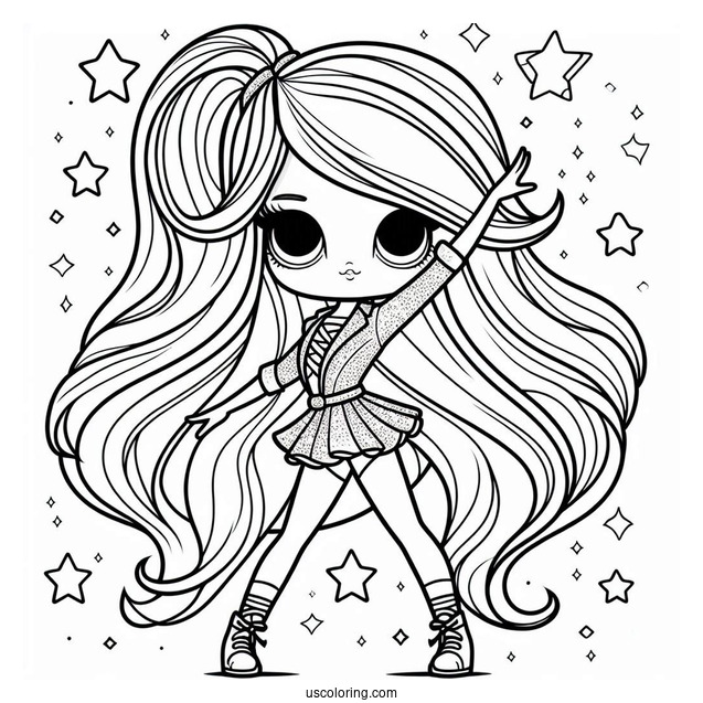 Line Dancer From Dance Club