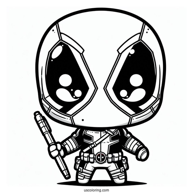 Cute Chibi Deadpool